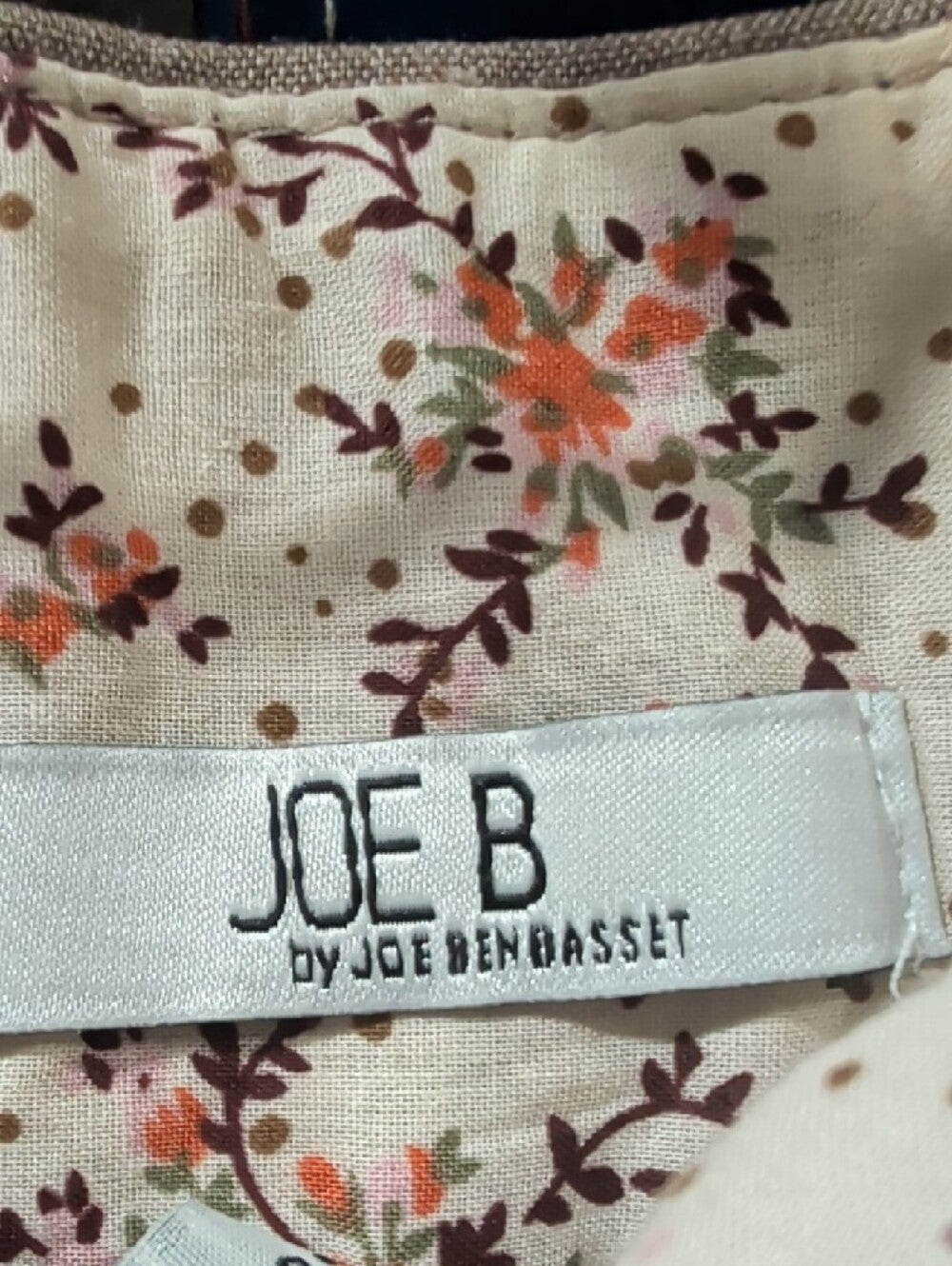 Joe B. Women’s Taupe Dress Trousers with Button Waist Detail size 7